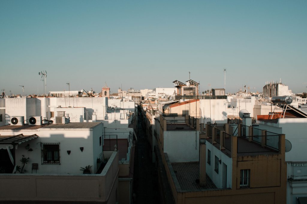 seville toits vue